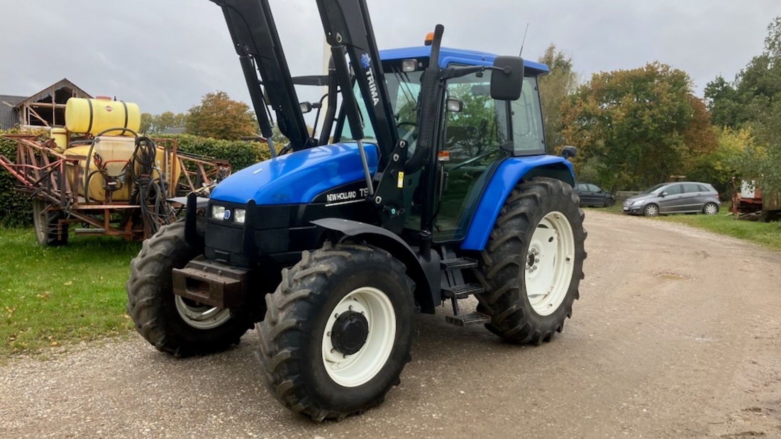 Traktor типа New Holland TS115, Gebrauchtmaschine в Aabenraa (Фотография 1)