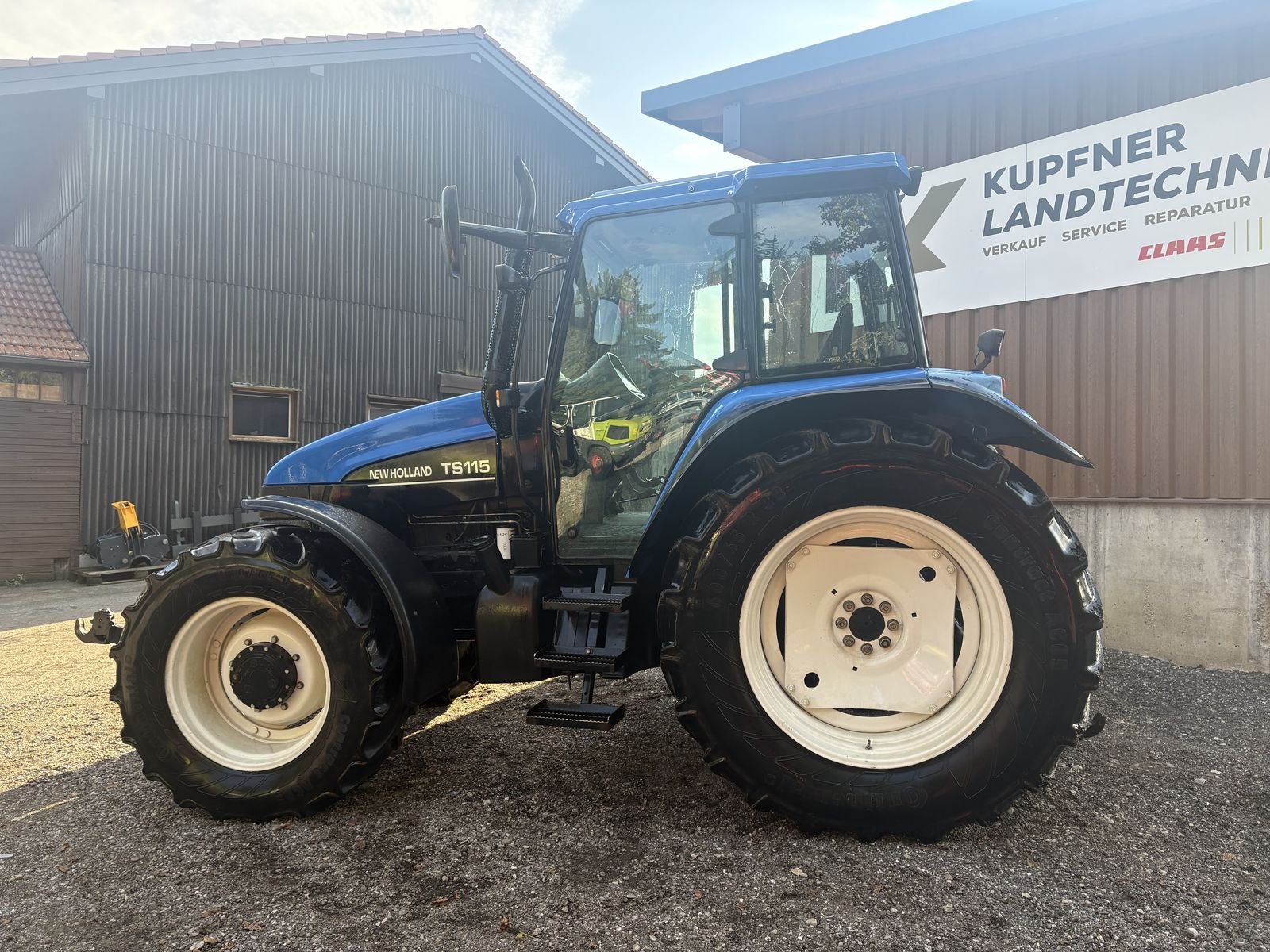 Traktor typu New Holland TS115, Gebrauchtmaschine w Pischelsdorf am Engelbach (Zdjęcie 7)