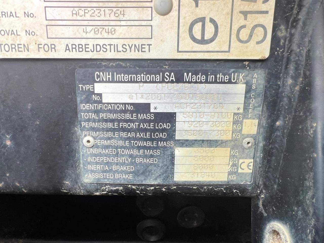 Traktor of the type New Holland TS115A, Gebrauchtmaschine in Middelfart (Picture 10)