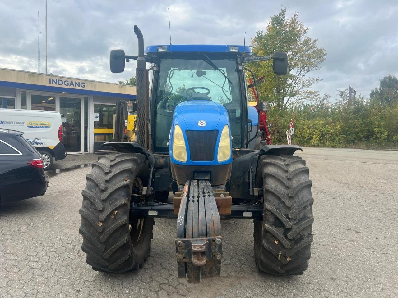 Traktor of the type New Holland TS115A, Gebrauchtmaschine in Middelfart (Picture 3)