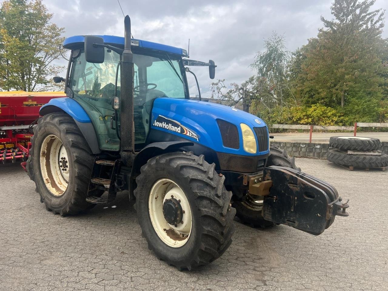 Traktor of the type New Holland TS115A, Gebrauchtmaschine in Middelfart (Picture 2)