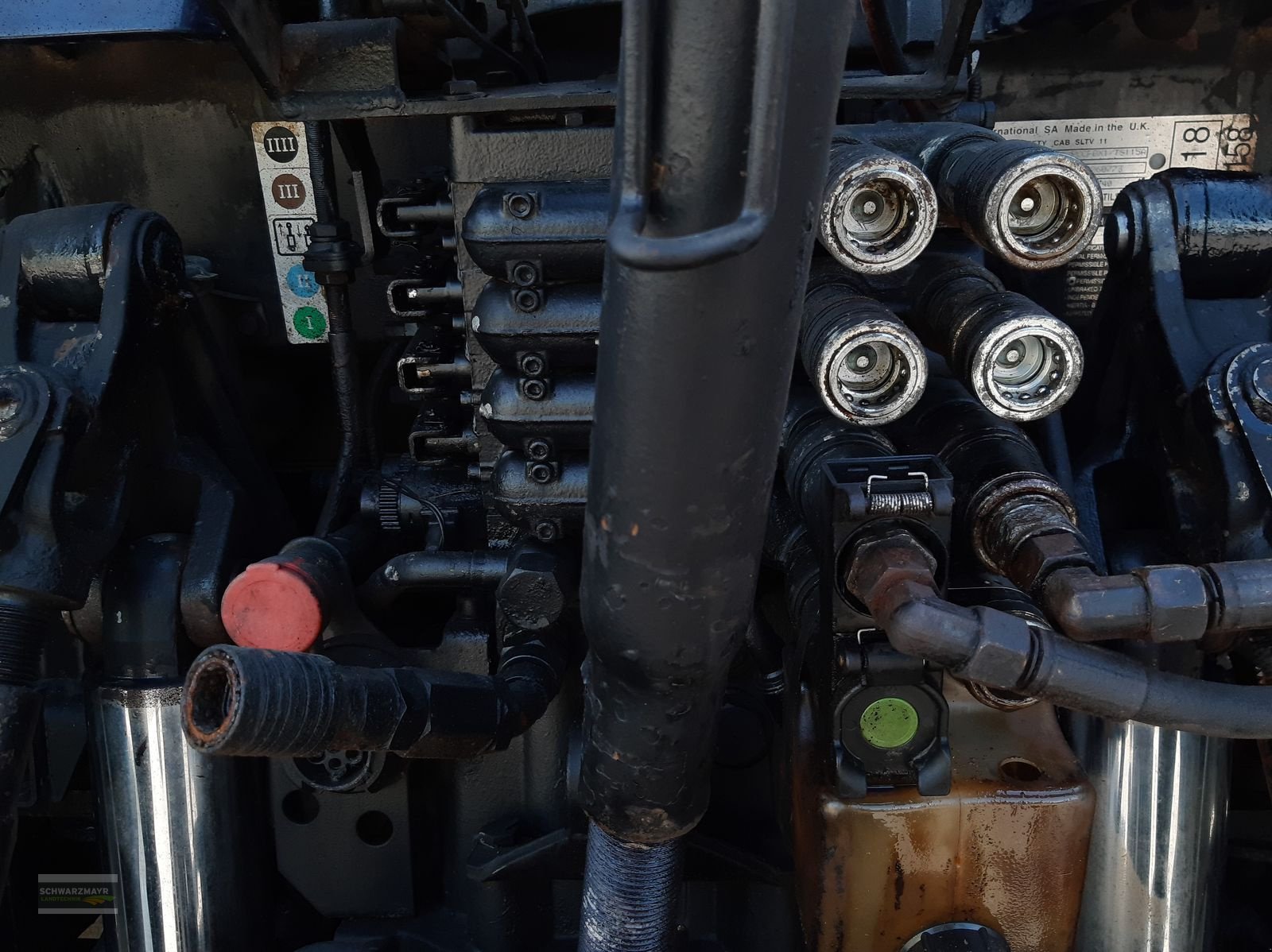 Traktor des Typs New Holland TS115A, Gebrauchtmaschine in Gampern (Bild 8)