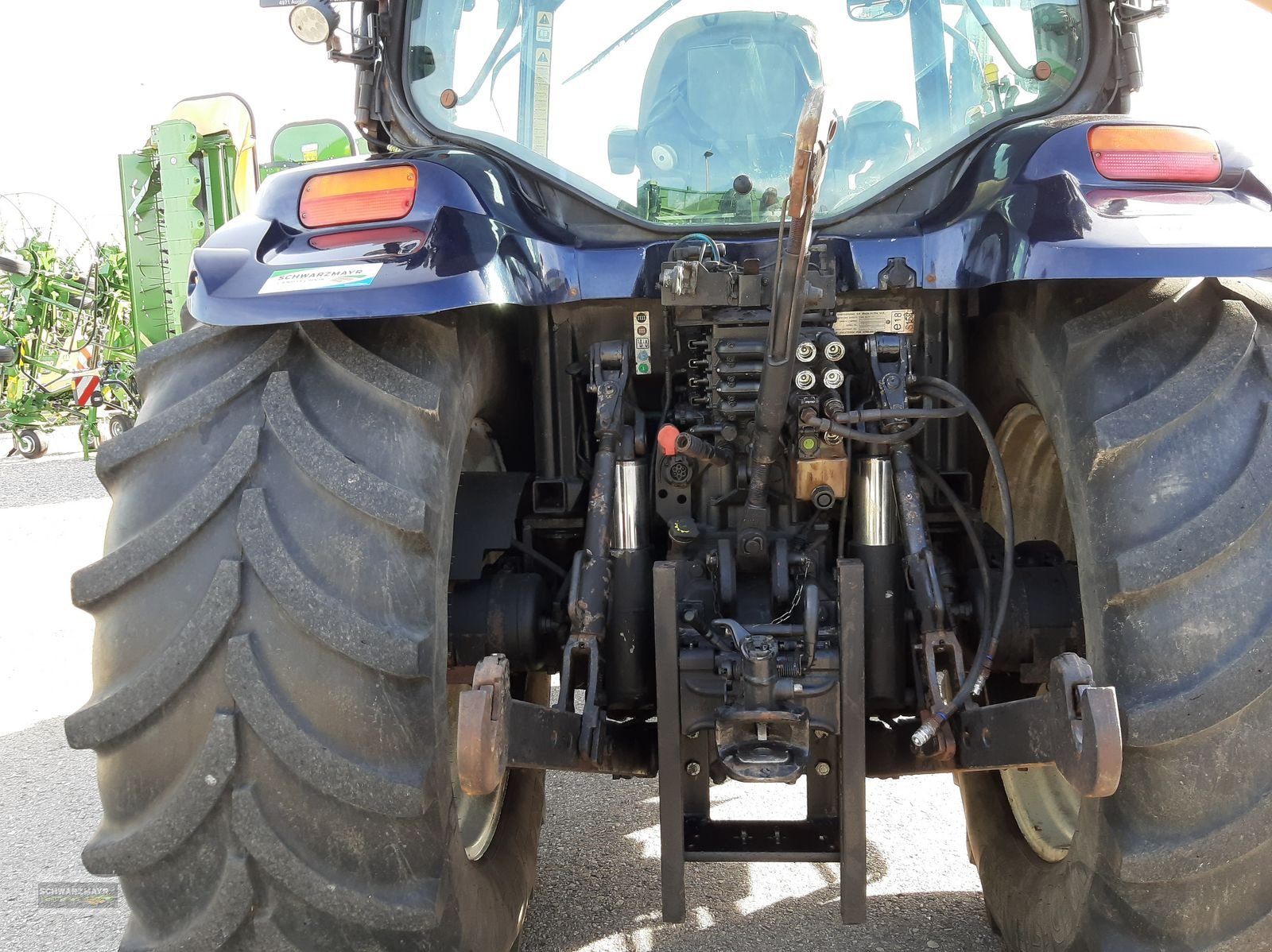 Traktor des Typs New Holland TS115A, Gebrauchtmaschine in Gampern (Bild 7)