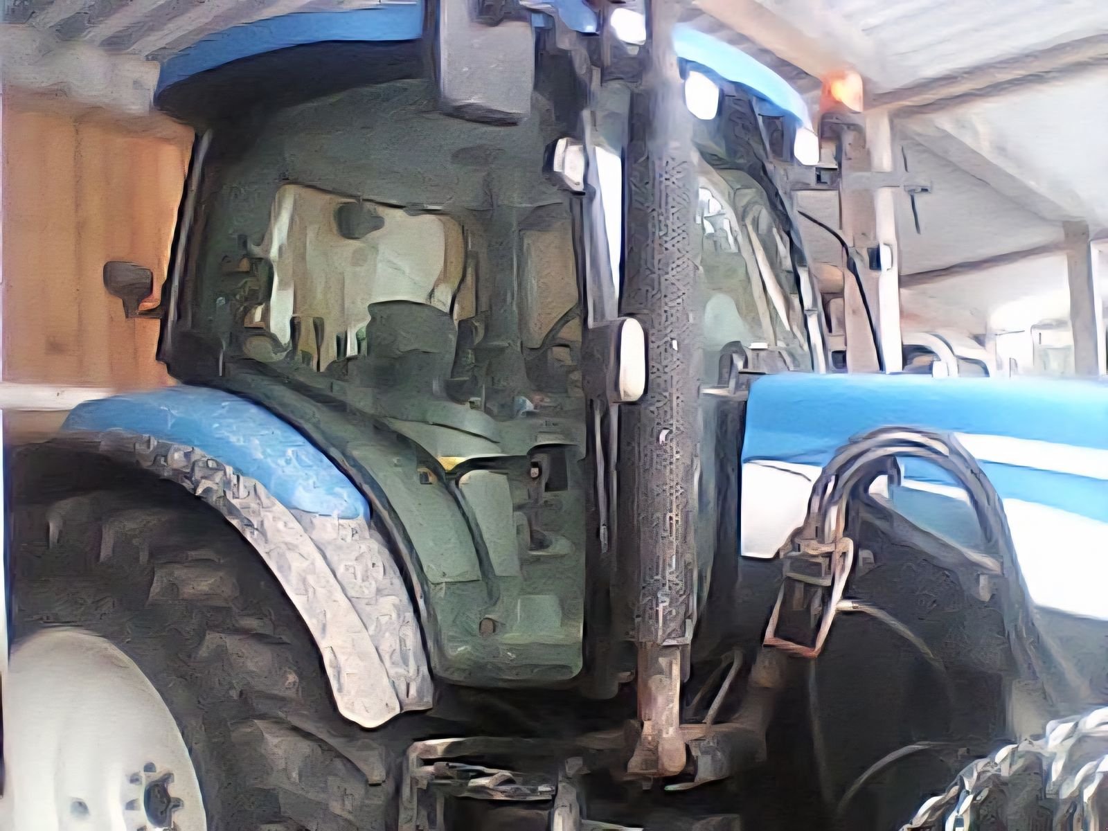 Traktor του τύπου New Holland TS135A Plus, Gebrauchtmaschine σε Burgkirchen (Φωτογραφία 3)
