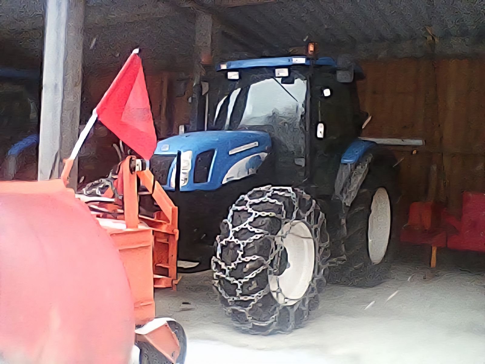 Traktor του τύπου New Holland TS135A Plus, Gebrauchtmaschine σε Burgkirchen (Φωτογραφία 2)