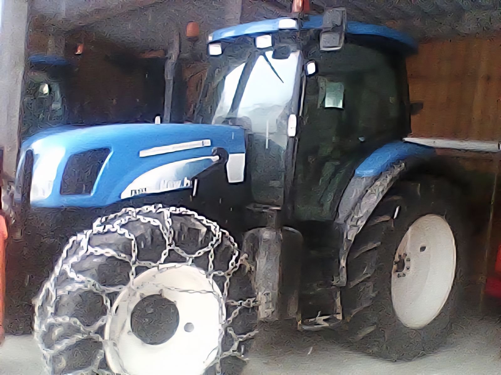 Traktor του τύπου New Holland TS135A Plus, Gebrauchtmaschine σε Burgkirchen (Φωτογραφία 6)
