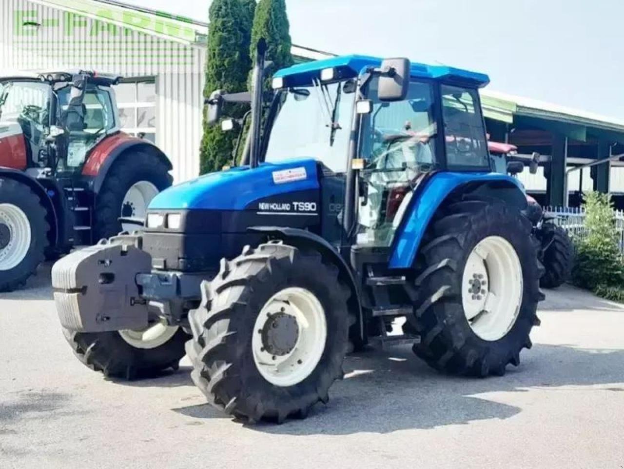 Traktor a típus New Holland ts90, Gebrauchtmaschine ekkor: SANKT MARIENKIRCHEN BEI SCHÄRDING (Kép 1)