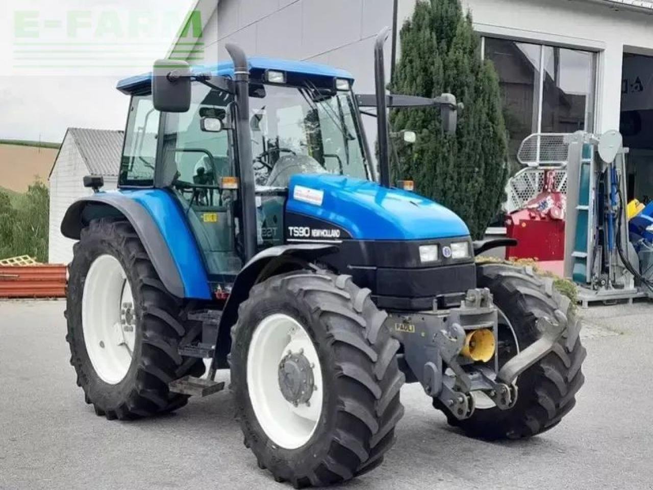 Traktor des Typs New Holland ts90, Gebrauchtmaschine in SANKT MARIENKIRCHEN BEI SCHÄRDING (Bild 2)