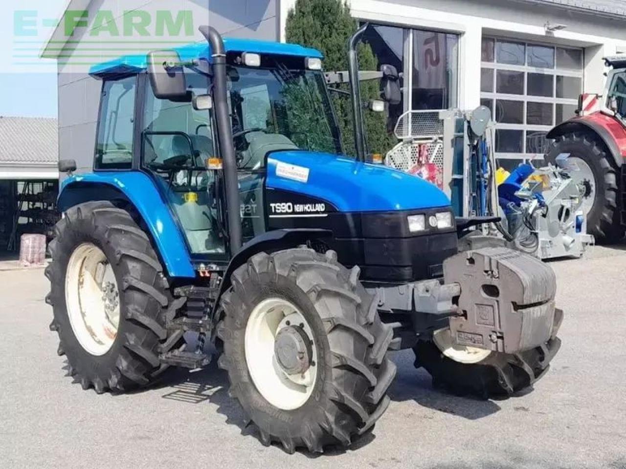 Traktor типа New Holland ts90, Gebrauchtmaschine в SANKT MARIENKIRCHEN BEI SCHÄRDING (Фотография 3)