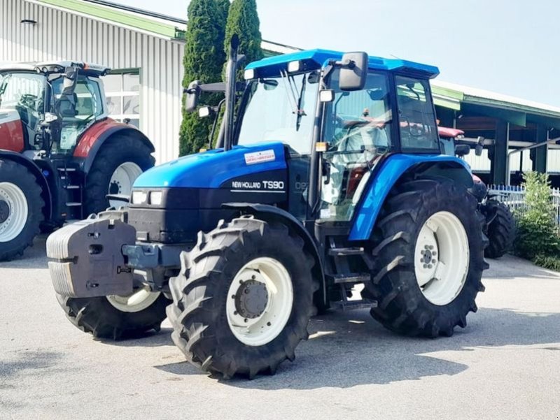 Traktor of the type New Holland TS90, Gebrauchtmaschine in St. Marienkirchen (Picture 1)