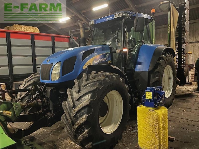 Traktor типа New Holland tvt 190, Gebrauchtmaschine в gg VEGHEL