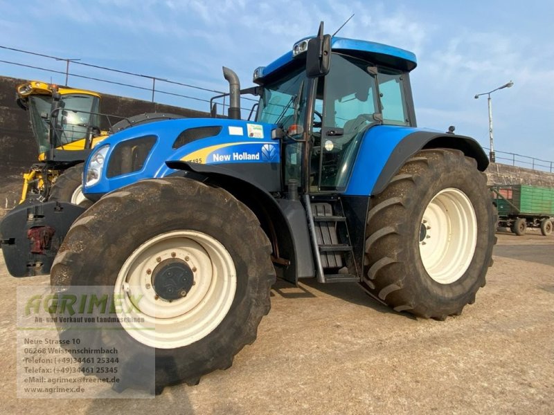 Traktor of the type New Holland TVT 195, Gebrauchtmaschine in Weißenschirmbach (Picture 1)