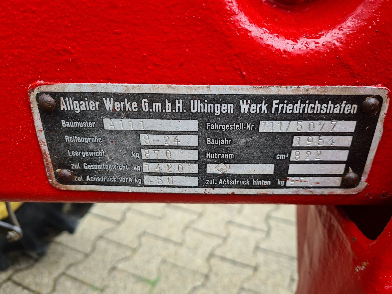 Traktor типа Porsche Allgaier A111, Gebrauchtmaschine в Bovenden (Фотография 14)