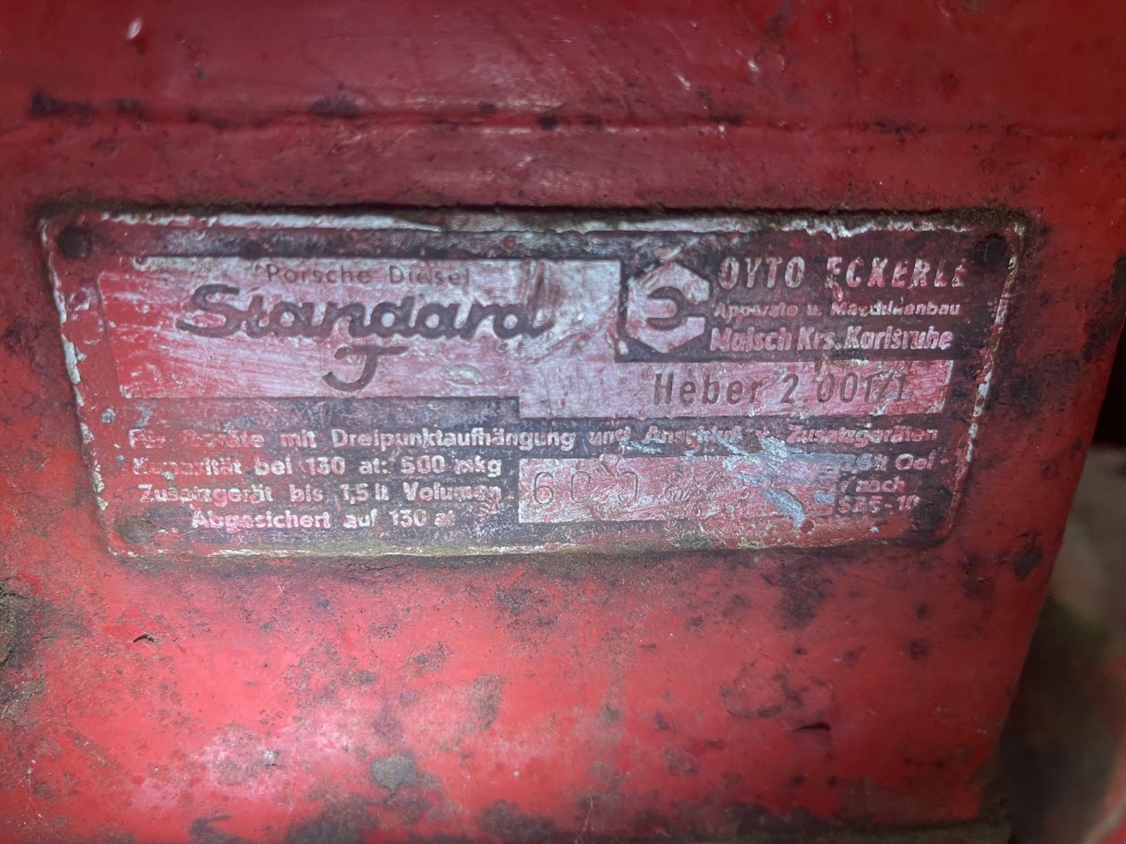 Traktor typu Porsche Standard T 217, Gebrauchtmaschine v Schwandorf (Obrázek 2)