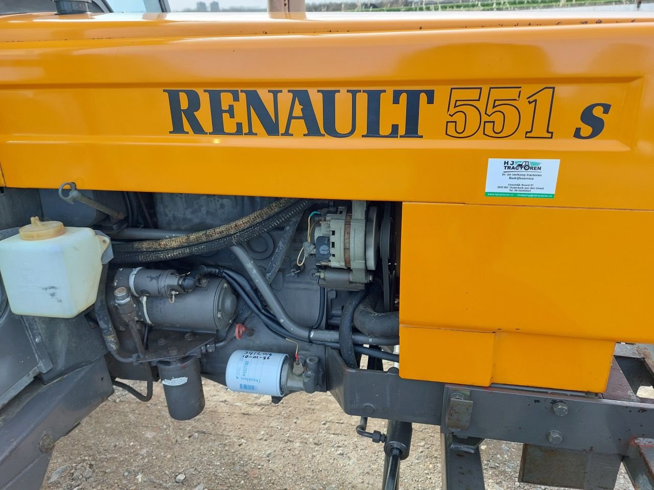 Traktor del tipo Renault 551s, Gebrauchtmaschine In Ouderkerk aan den IJssel (Immagine 9)