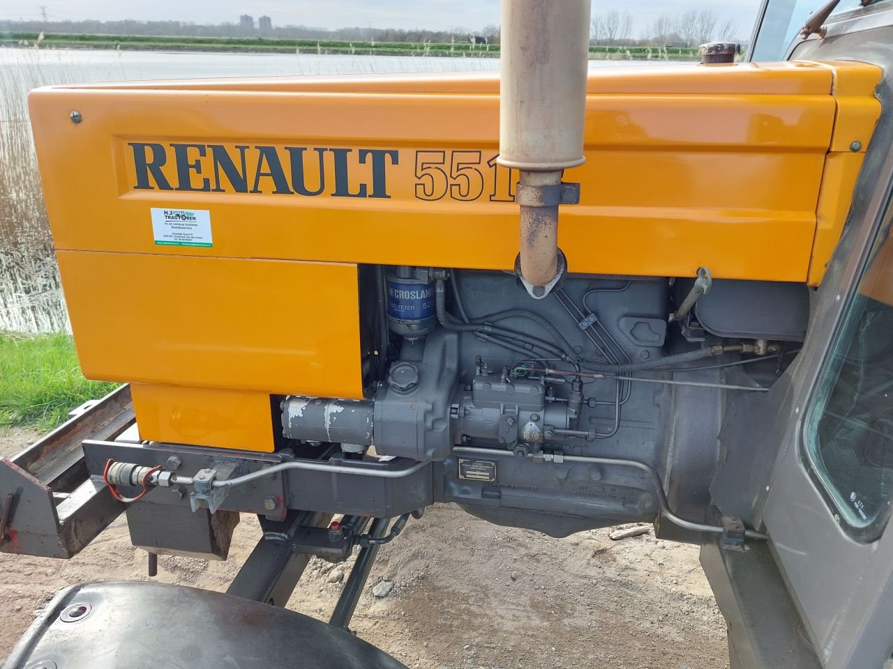 Traktor del tipo Renault 551s, Gebrauchtmaschine In Ouderkerk aan den IJssel (Immagine 10)
