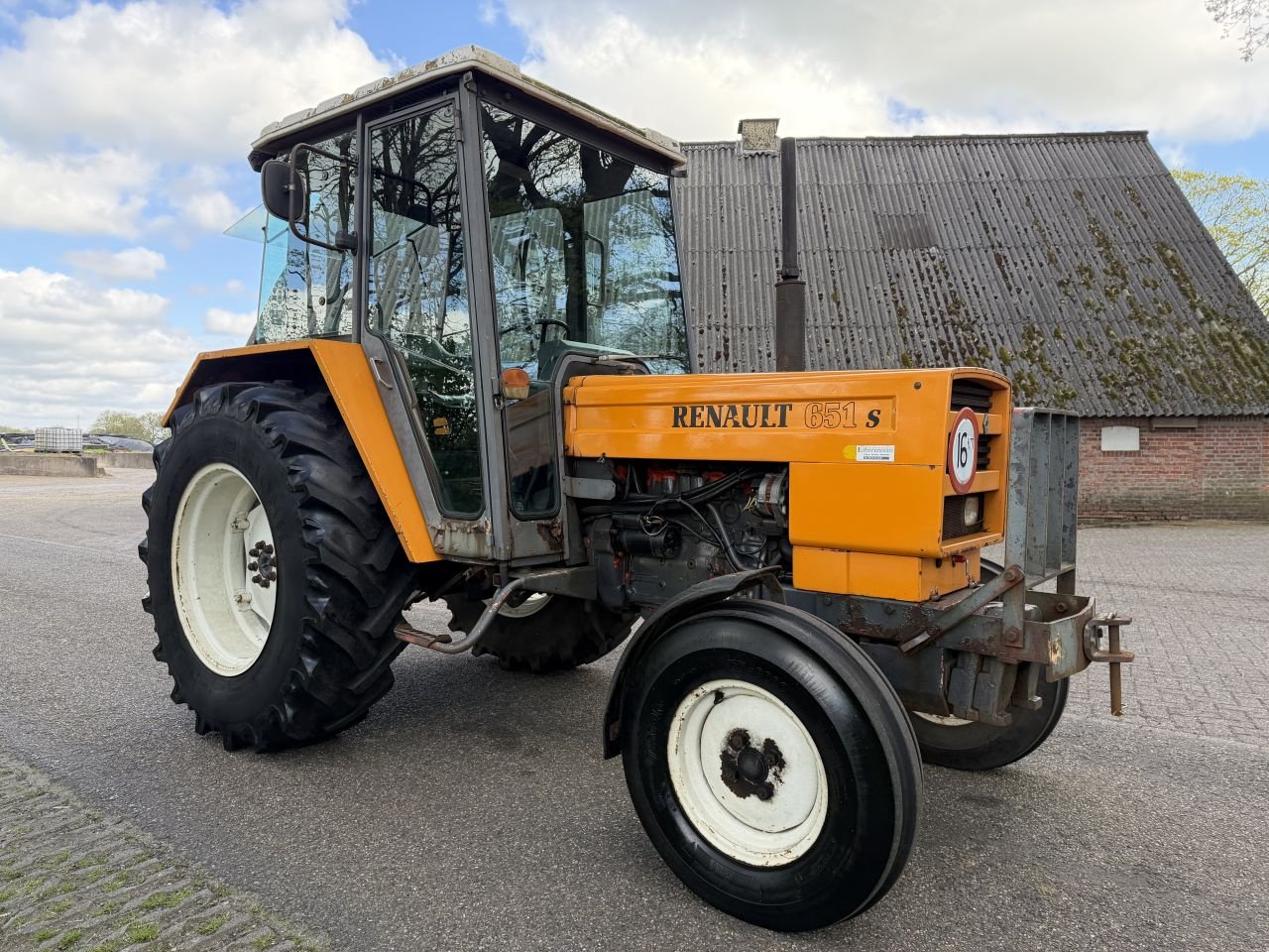 Traktor typu Renault 651, Gebrauchtmaschine v Rossum (Obrázok 2)