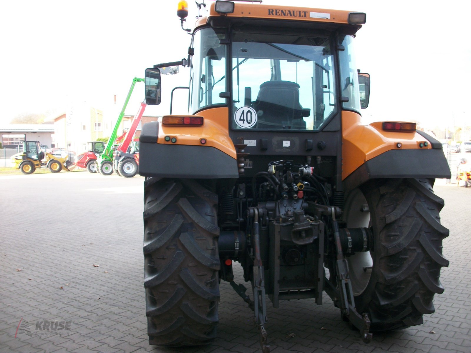 Traktor типа Renault Ares 550 RZ, Gebrauchtmaschine в Fürstenau (Фотография 11)