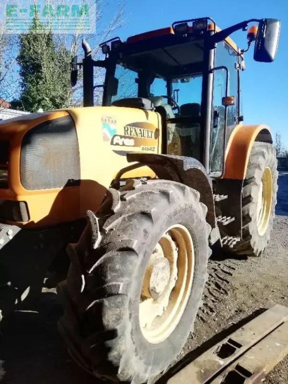 Traktor типа Renault ares 616 rz, Gebrauchtmaschine в BLESMES (Фотография 6)