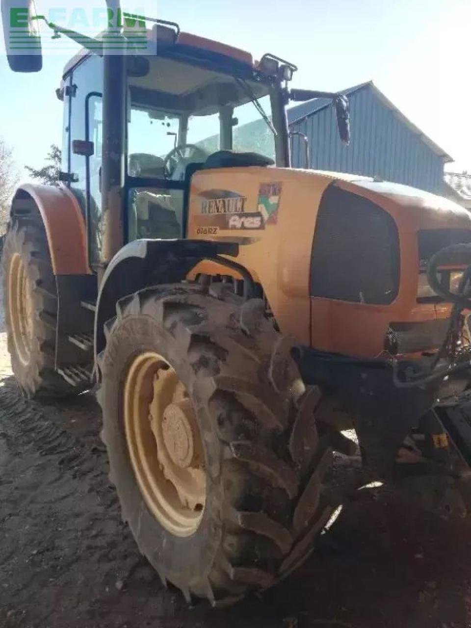 Traktor Türe ait Renault ares 616 rz, Gebrauchtmaschine içinde BLESMES (resim 1)