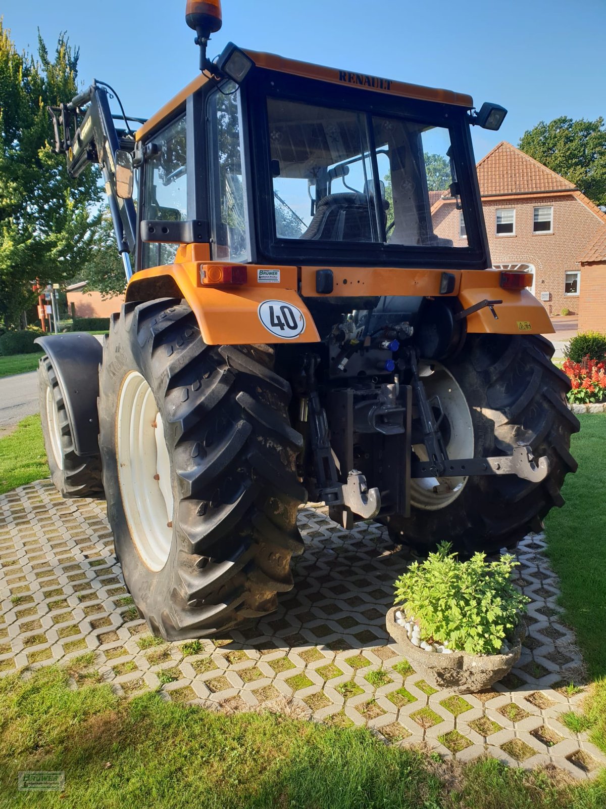 Traktor des Typs Renault Ceres 95 X, Gebrauchtmaschine in Neuenkirchen (Bild 4)