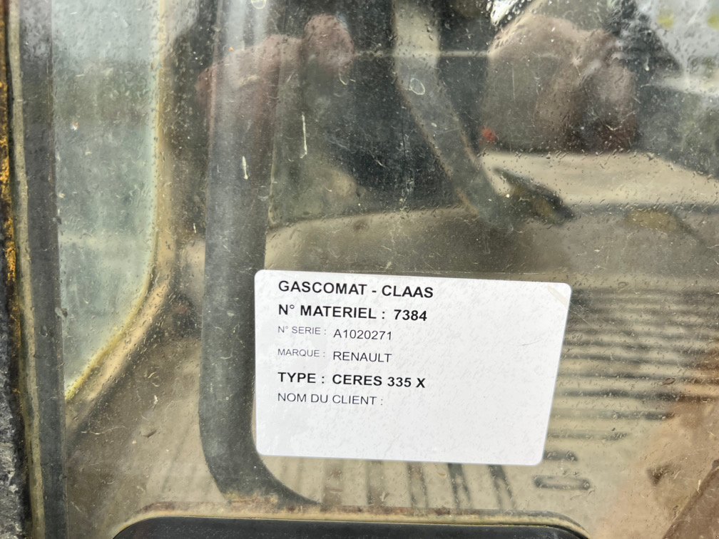Traktor des Typs Renault CERES335X, Gebrauchtmaschine in SAINT GAUDENS (Bild 11)