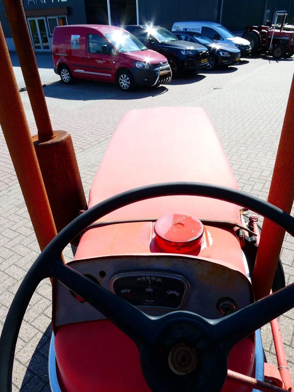 Traktor des Typs Renault Super 7 2wd / 2703 Draaiuren / Smalspoortrekker, Gebrauchtmaschine in Swifterband (Bild 11)