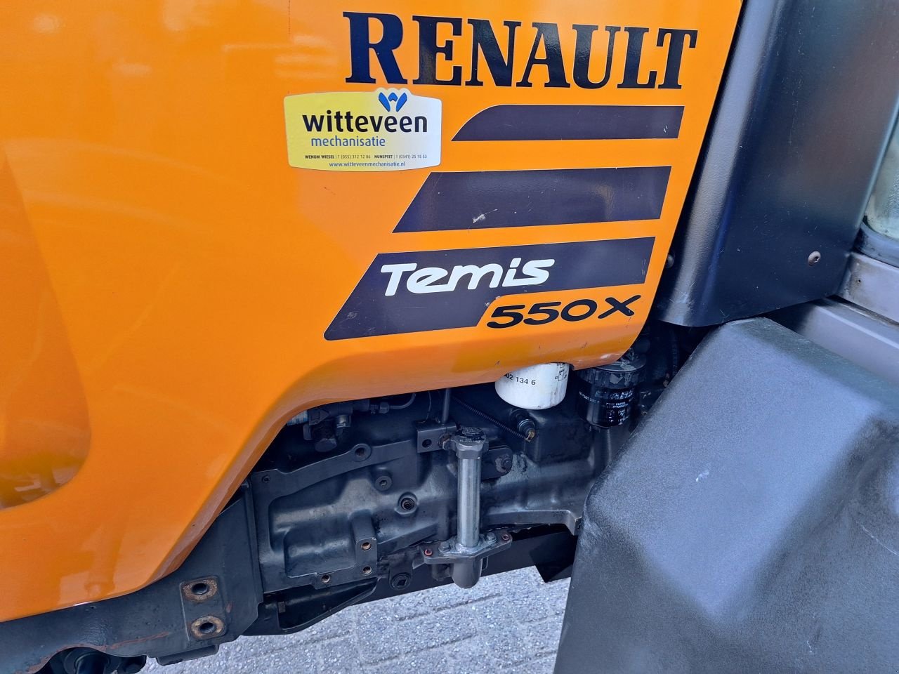 Traktor des Typs Renault Temis 550X, Gebrauchtmaschine in Wenum Wiesel (Bild 7)