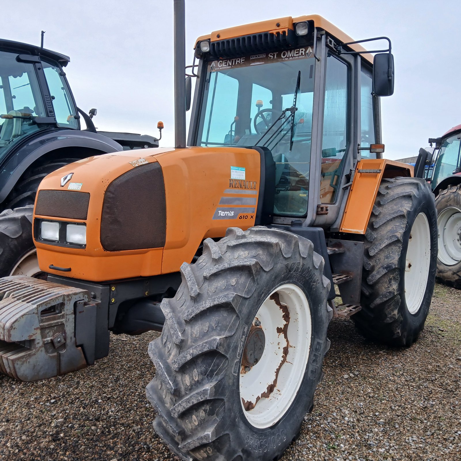 Traktor typu Renault THEMIS610X, Gebrauchtmaschine v HERLIN LE SEC (Obrázok 1)