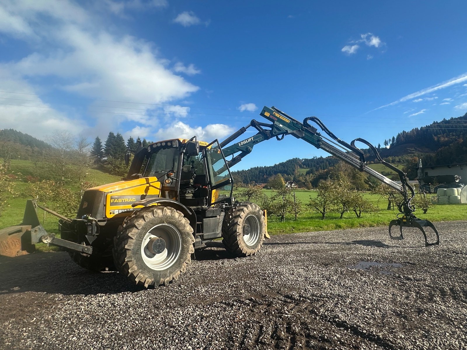 Traktor typu Ritter Fastrac 2140 4WS, Gebrauchtmaschine w Fischerbach (Zdjęcie 1)