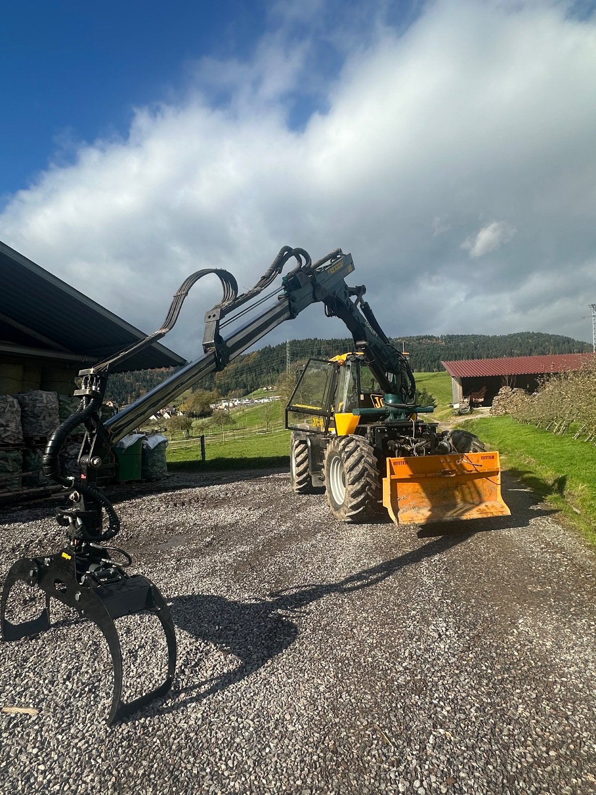 Traktor typu Ritter Fastrac 2140 4WS, Gebrauchtmaschine w Fischerbach (Zdjęcie 3)