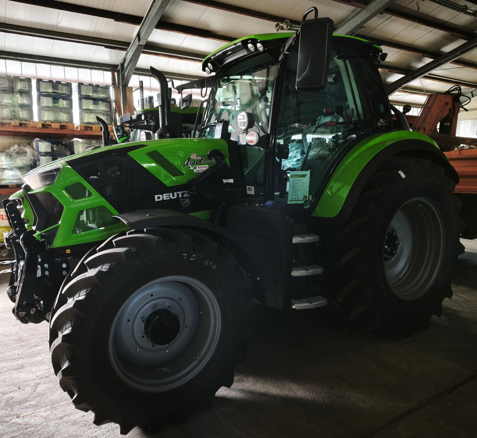 Traktor typu Same Deutz-Fahr agrotron ttv 6150:4, Neumaschine v Niederkirchen (Obrázek 1)