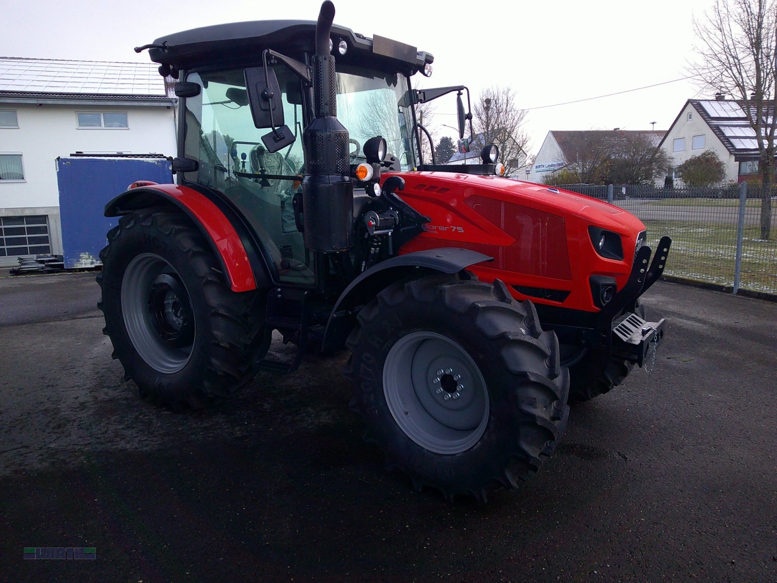 Traktor del tipo Same Deutz-Fahr Explorer 75 Natural GS/ Powershuttle, nasse Kupplung, Komfortmodell, (Deutz 5075 GS), Neumaschine In Buchdorf (Immagine 4)