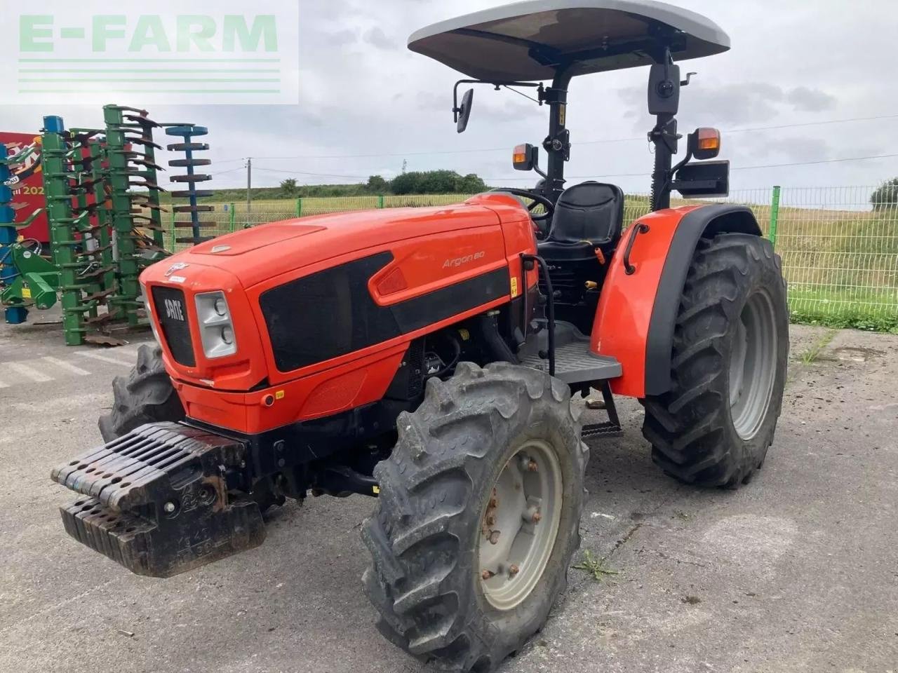 Traktor του τύπου Same argon 80, Gebrauchtmaschine σε BLENDECQUES (Φωτογραφία 9)