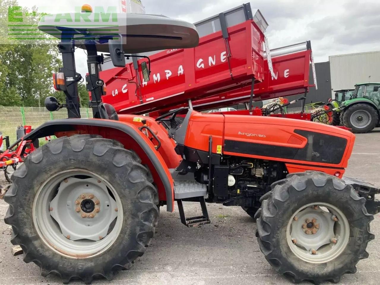 Traktor du type Same argon 80, Gebrauchtmaschine en BLENDECQUES (Photo 7)