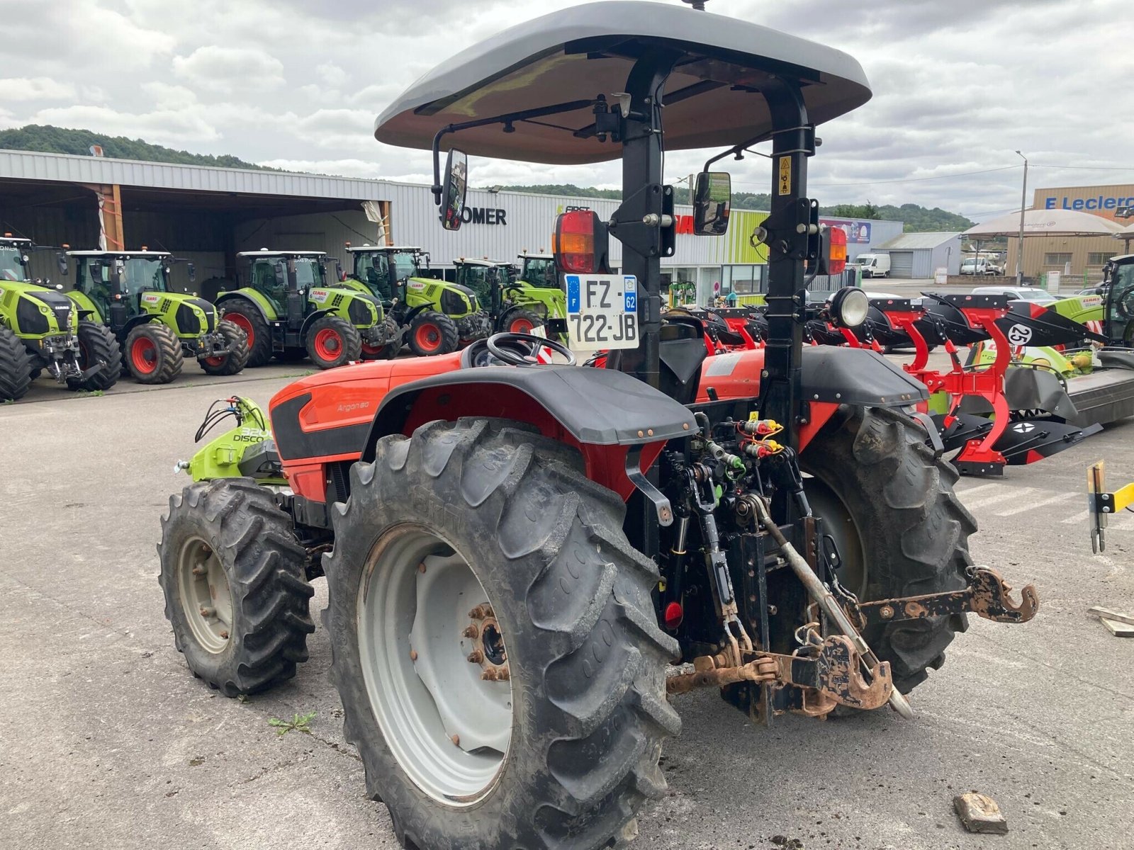 Traktor Türe ait Same ARGON 80, Gebrauchtmaschine içinde BLENDECQUES (resim 10)