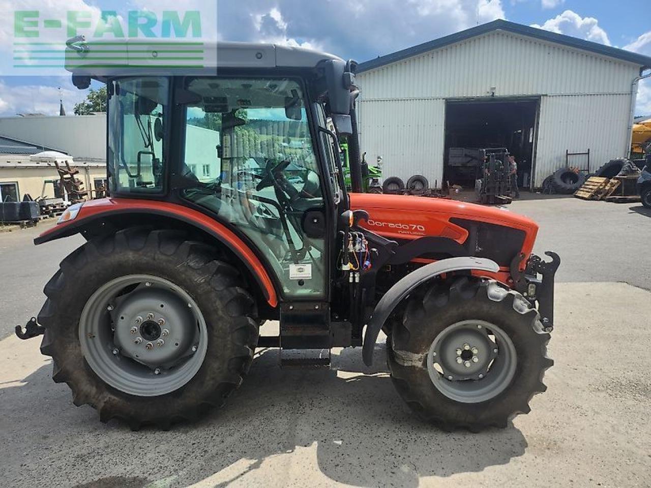 Traktor типа Same dorado 70 trend frontladervorbereitung und druckluft, Gebrauchtmaschine в ZWÖNITZ OT HORMERSDORF (Фотография 4)