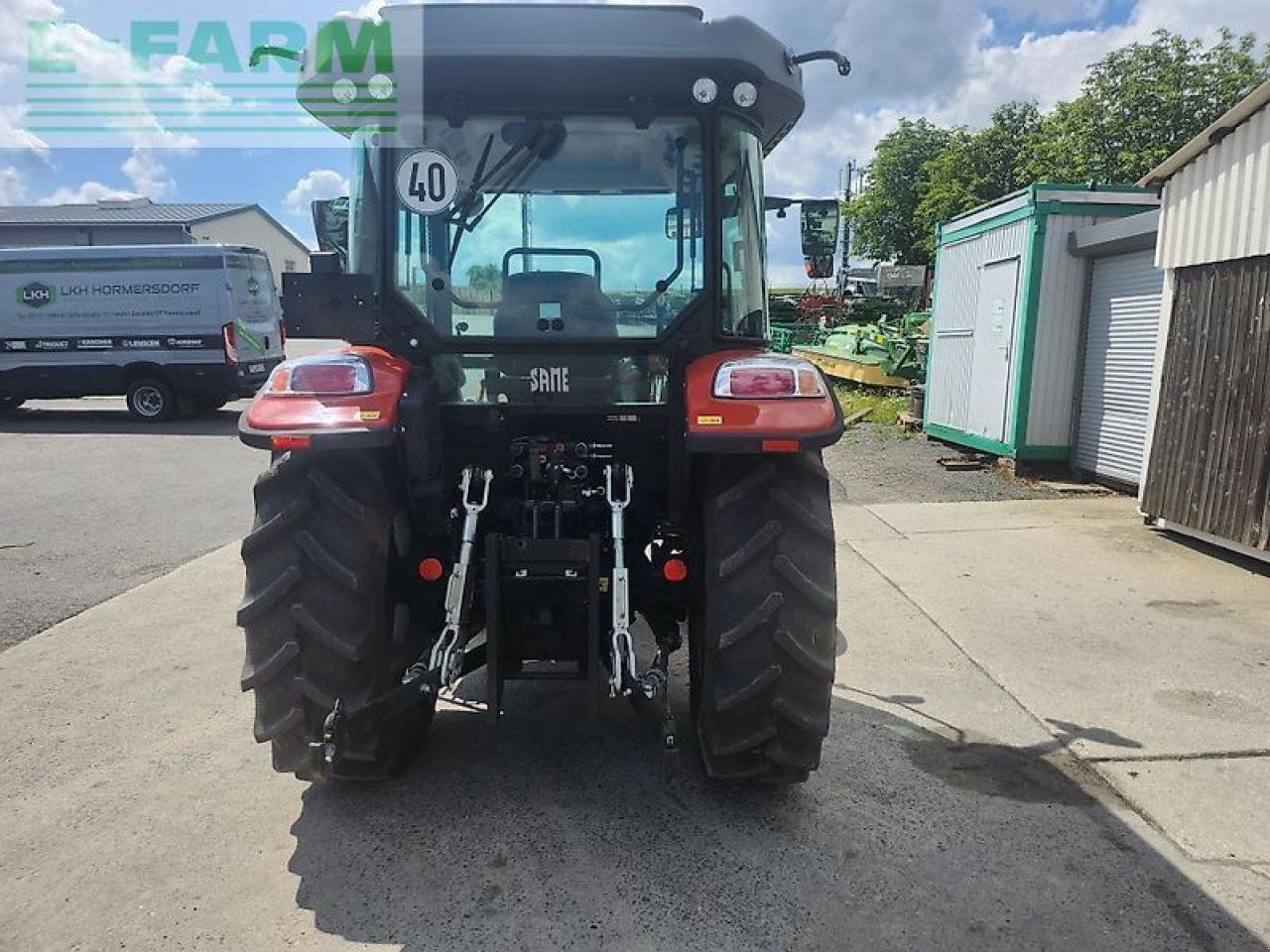 Traktor typu Same dorado 70 trend frontladervorbereitung und druckluft, Gebrauchtmaschine v ZWÖNITZ OT HORMERSDORF (Obrázek 5)