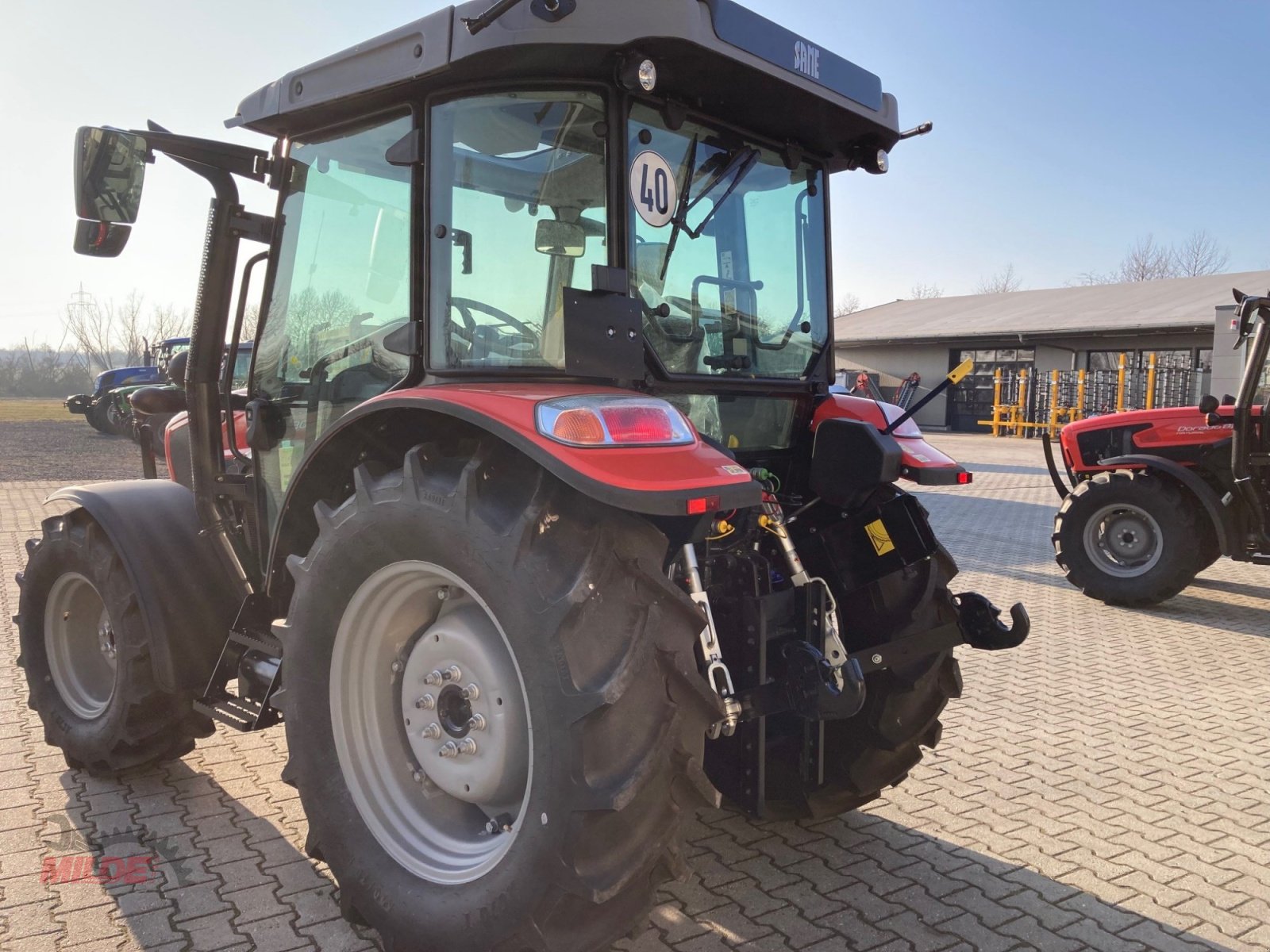 Traktor Türe ait Same Dorado 80 Natrual LS, Neumaschine içinde Elsteraue-Bornitz (resim 3)