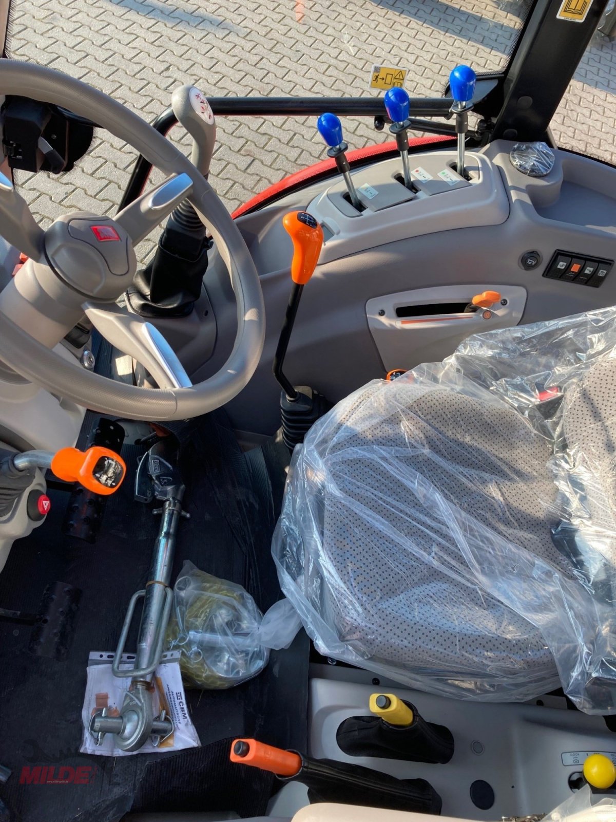 Traktor Türe ait Same Dorado 80 Natrual LS, Neumaschine içinde Elsteraue-Bornitz (resim 5)