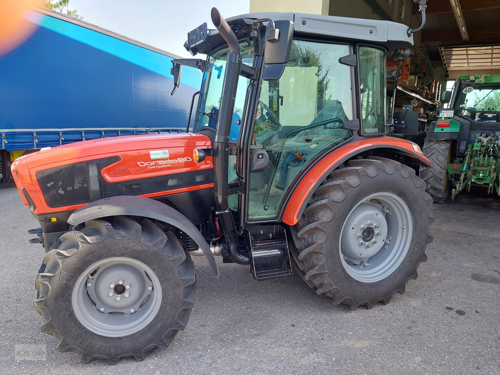 Traktor типа Same Dorado 80 Natural GS, Gebrauchtmaschine в Neubeuern (Фотография 4)