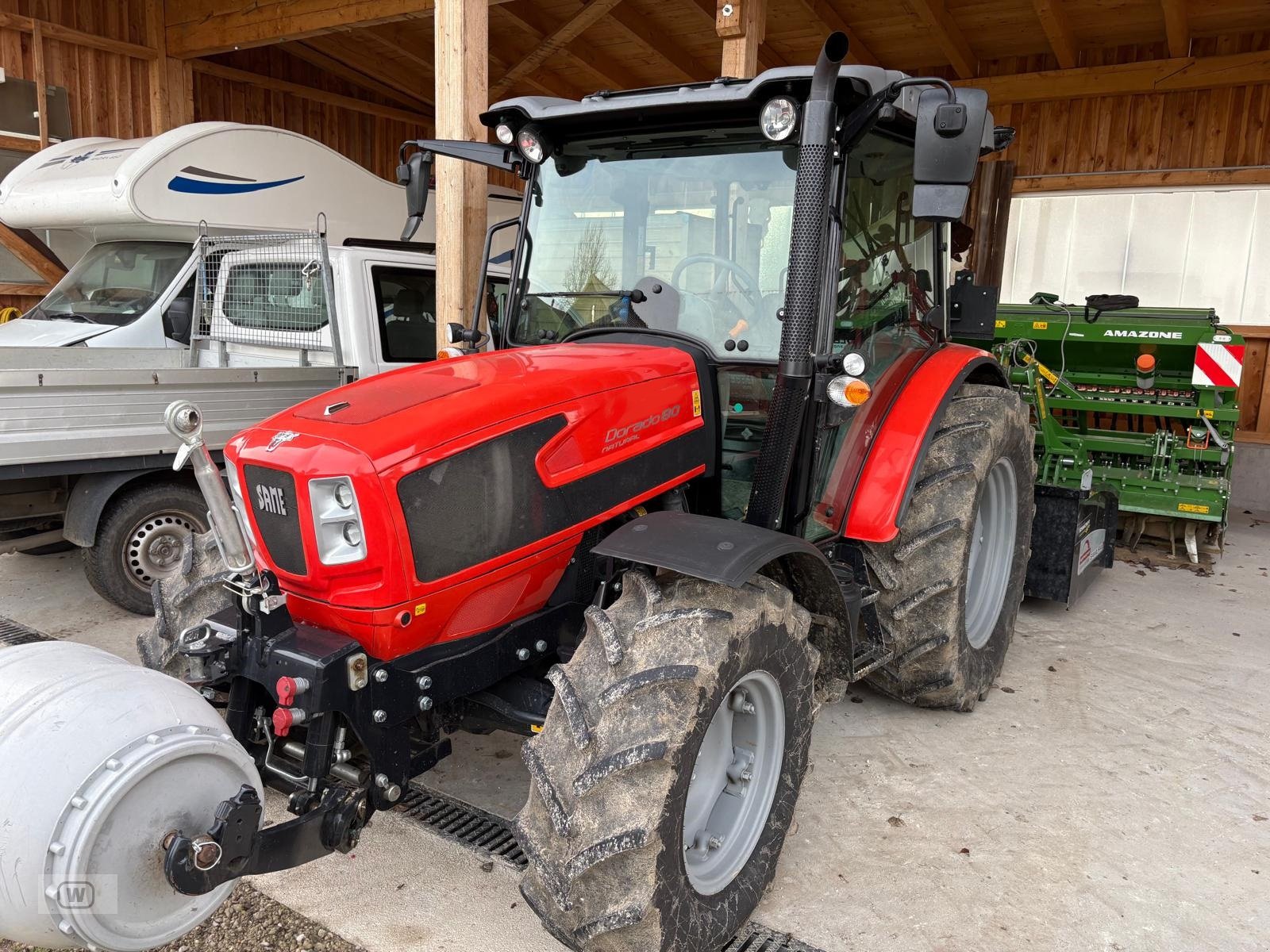 Traktor типа Same Dorado 80 Naturale, Gebrauchtmaschine в Zell an der Pram (Фотография 10)