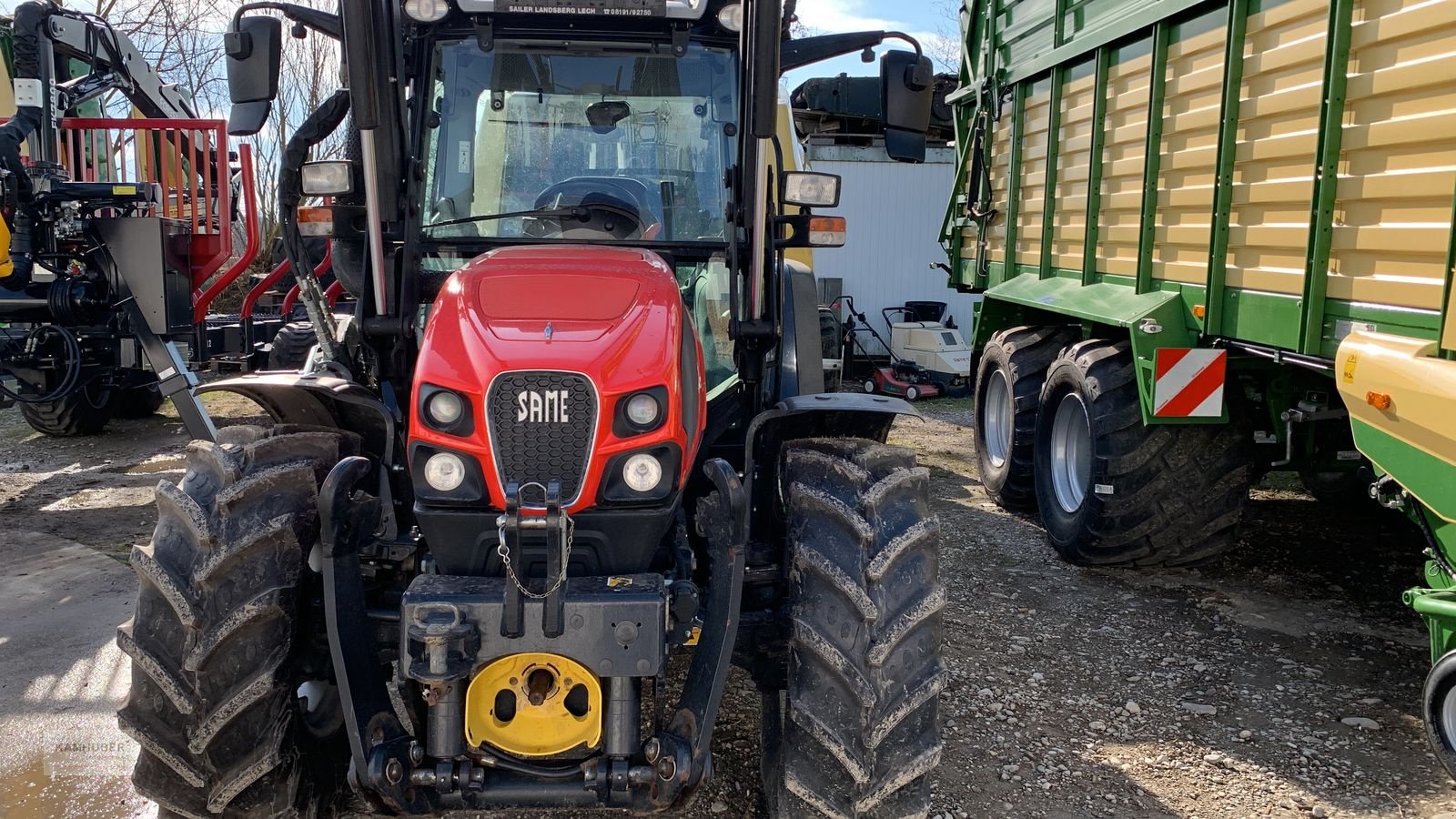 Traktor typu Same Dorado 90 (MY19), Gebrauchtmaschine v Unterneukirchen (Obrázek 5)