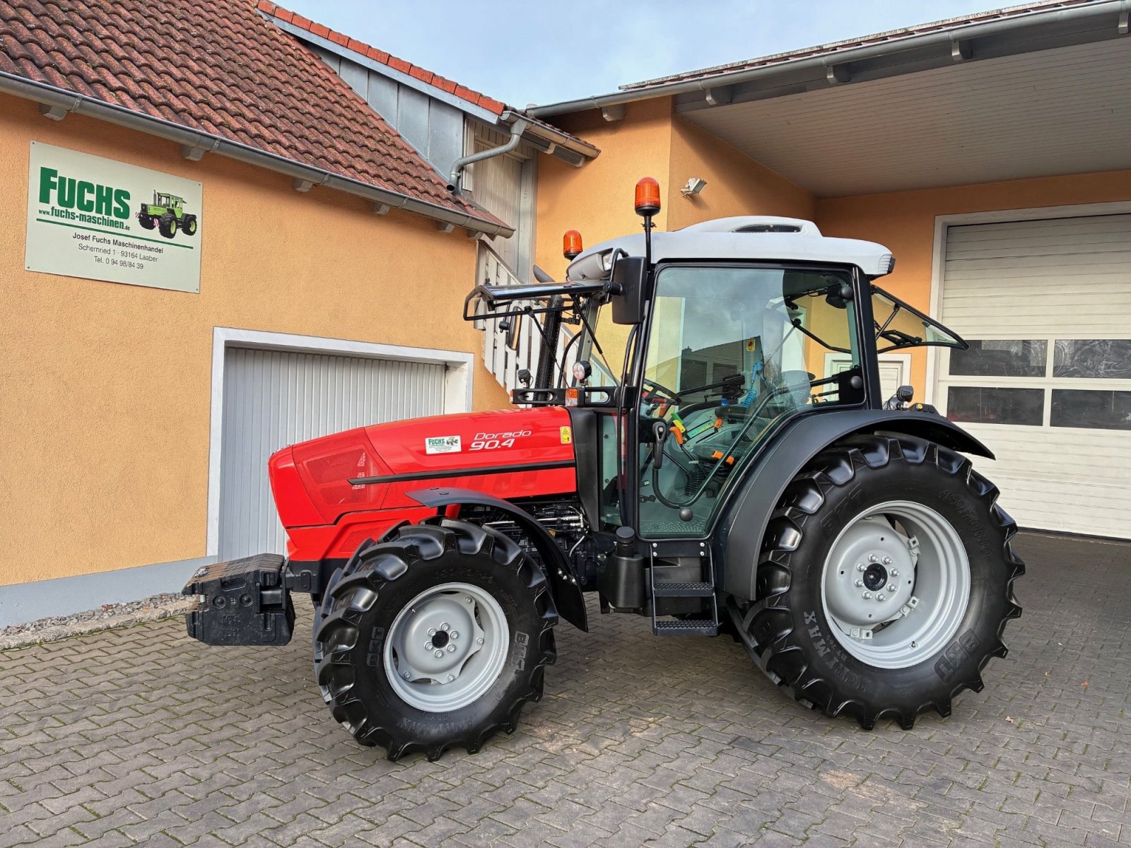 Traktor tipa Same Dorado 90.4 mit DL, Klimaanlage, Frontgewichte; Schlepper wie Neu!, Gebrauchtmaschine u Laaber (Slika 2)
