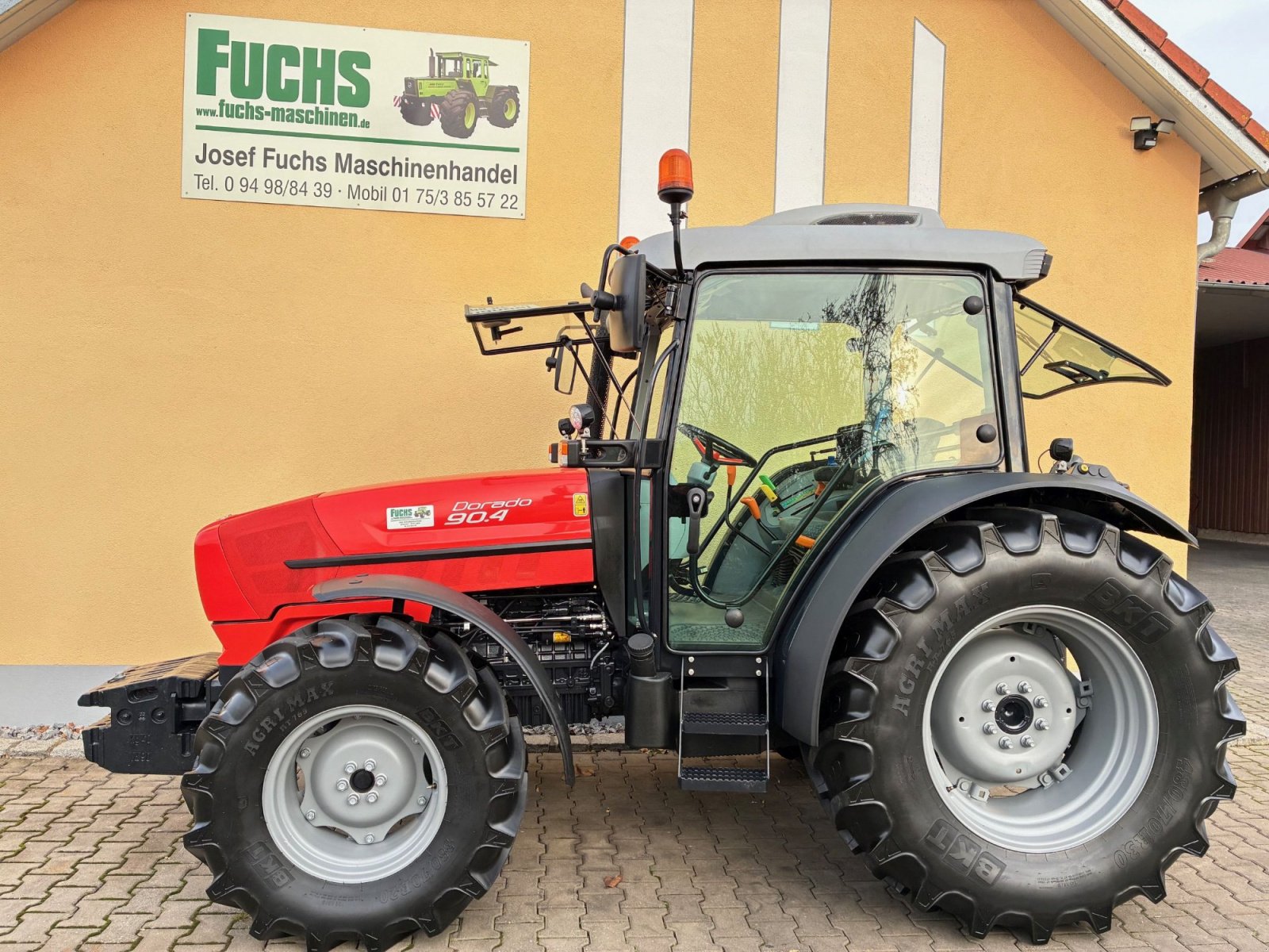 Traktor tipa Same Dorado 90.4 mit DL, Klimaanlage, Frontgewichte; Schlepper wie Neu!, Gebrauchtmaschine u Laaber (Slika 5)