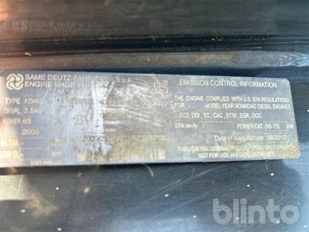 Traktor des Typs Same Dorado 90.4, Gebrauchtmaschine in Düsseldorf (Bild 6)