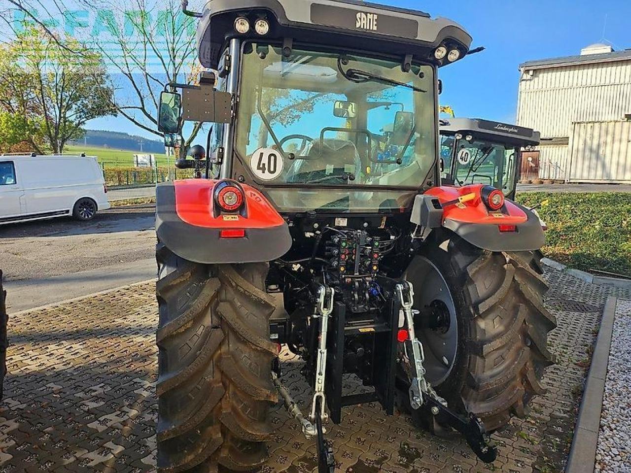 Traktor Türe ait Same explorer 105 natural gs mit fronthydraulik, Gebrauchtmaschine içinde ZWÖNITZ OT HORMERSDORF (resim 3)