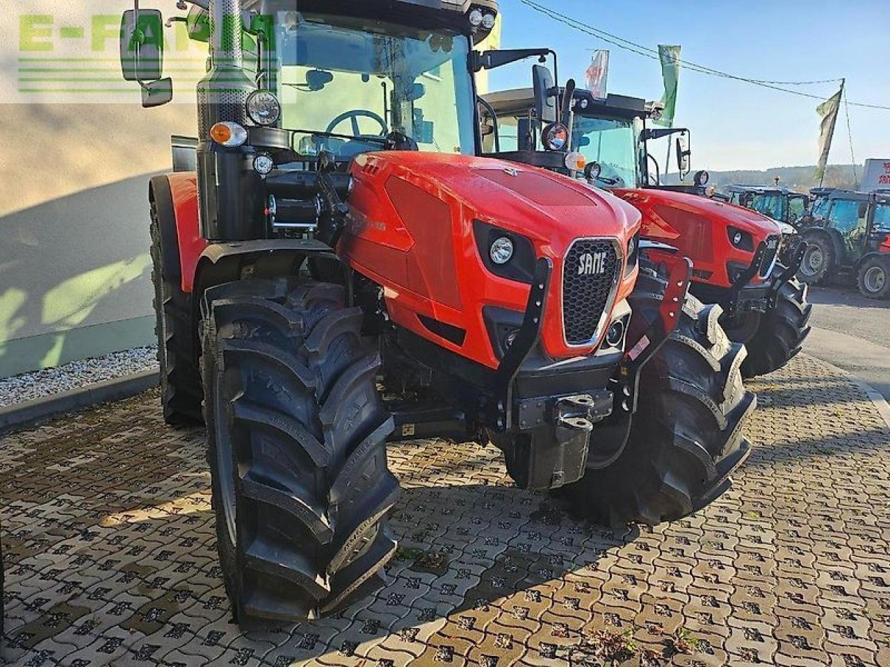 Traktor des Typs Same explorer 105 natural gs mit fronthydraulik, Gebrauchtmaschine in ZWÖNITZ OT HORMERSDORF (Bild 2)