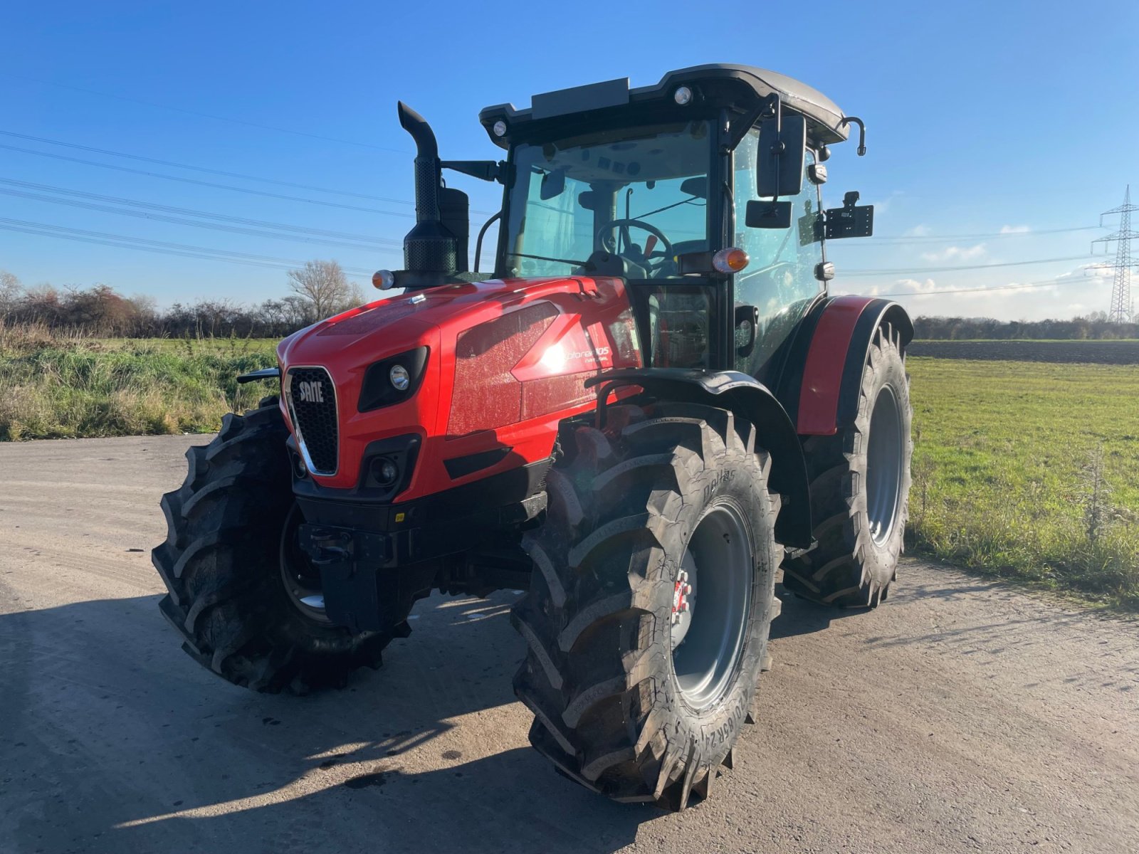 Traktor Türe ait Same Explorer 105 Natural HD, Neumaschine içinde Dannstadt-Schauernheim (resim 1)