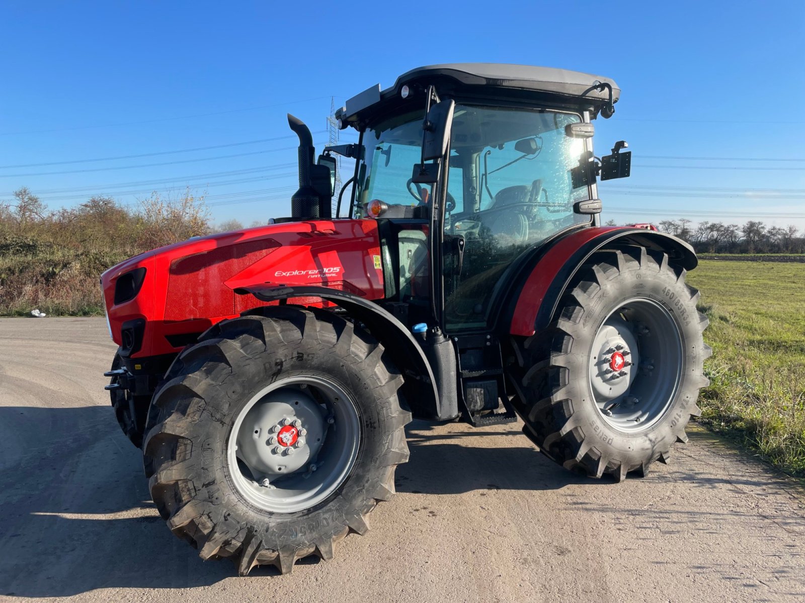 Traktor Türe ait Same Explorer 105 Natural HD, Neumaschine içinde Dannstadt-Schauernheim (resim 2)